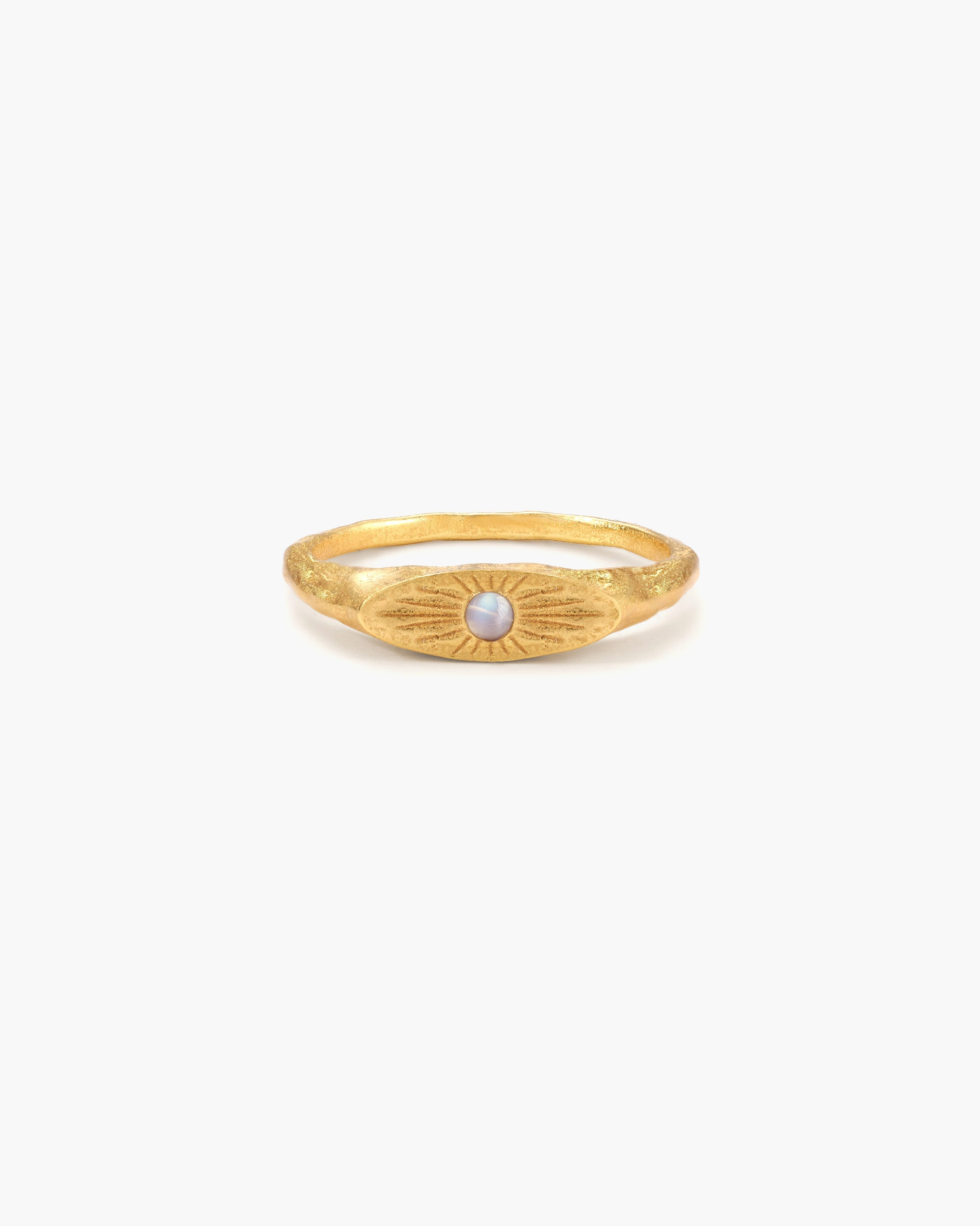 Astral Glow Ring in Silver
