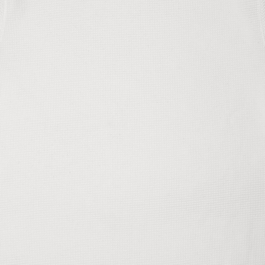 'White' Waffle Knit Tank Top