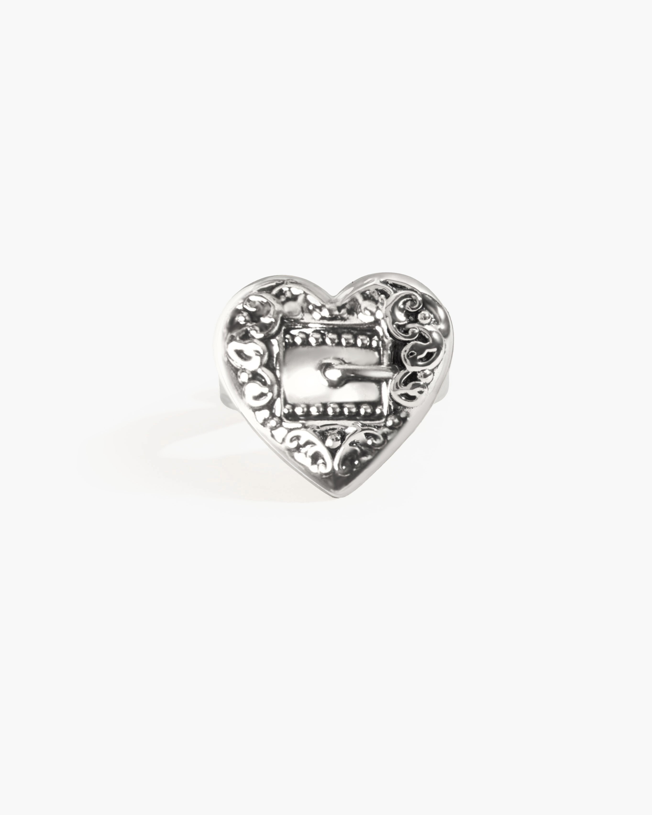 Belted Heart Ring