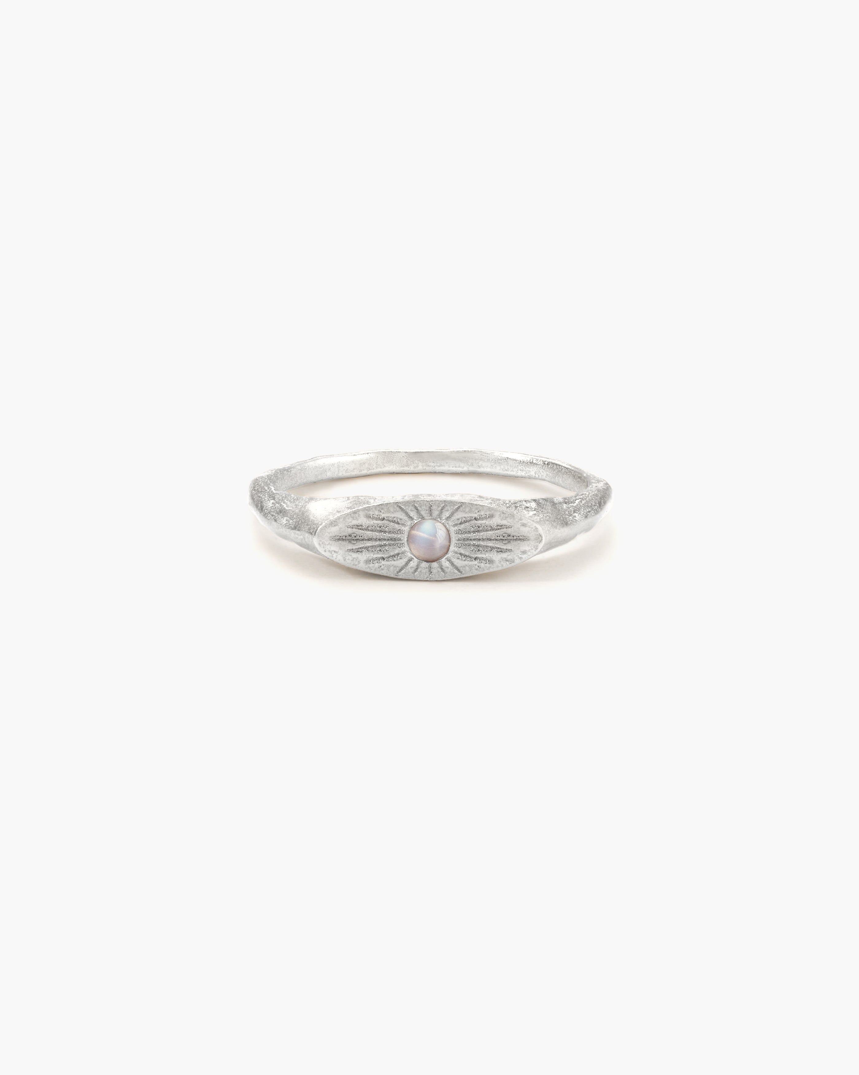 Astral Glow Ring in Silver